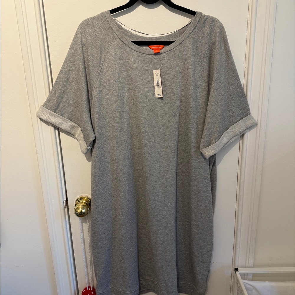 Gray Joe Fresh Sweatshirt Dress